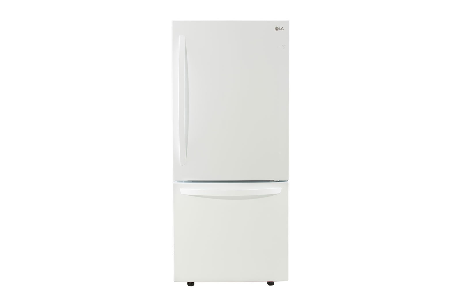 LG Réfrigérateur avec congélateur en bas doté d’un tiroir coulissant de 30 po, 22 pi<sup>3</sup>, LRDNS2200W