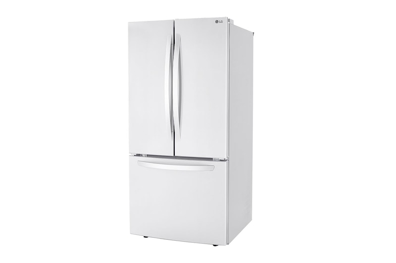 LG Réfrigérateur de 33 po avec porte à deux battants avec Smart Cooling<sup>MC</sup> Plus, LRFCS2503W