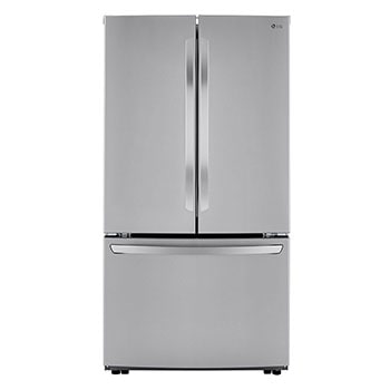 Vue avant de Réfrigérateur intelligent d’une capacité de 29 pi³ avec porte à deux battants LRFCS29D6S