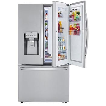 Réfrigérateur de 36 po avec Porte dans la porteMD et machine à glaçons  Craft Ice - LRFDS3016S
