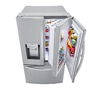 LG Réfrigérateur de 36 po avec Porte dans la porte<sup>MD</sup> et  machine à glaçons Craft Ice, LRFDS3016S