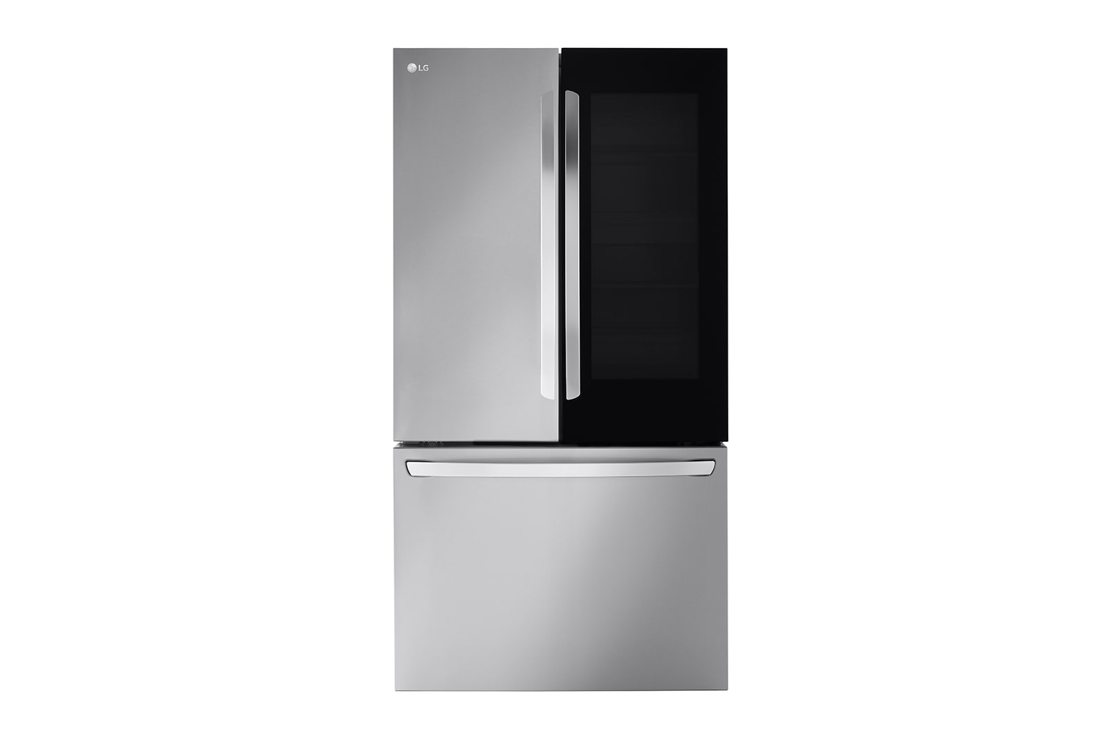 LG Réfrigérateur intelligent InstaView<sup>MC</sup> Counter-Depth MAX<sup>MC</sup> d'une capacité de 27 pi³ doté d'une porte à deux battants, LRFGC2706S