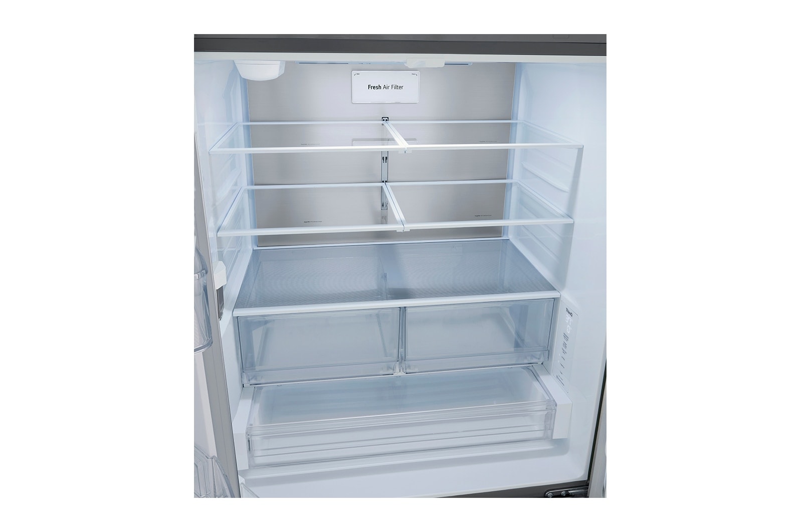 LG Réfrigérateur intelligent InstaView<sup>MC</sup> Counter-Depth MAX<sup>MC</sup> d'une capacité de 27 pi³ doté d'une porte à deux battants, LRFGC2706S