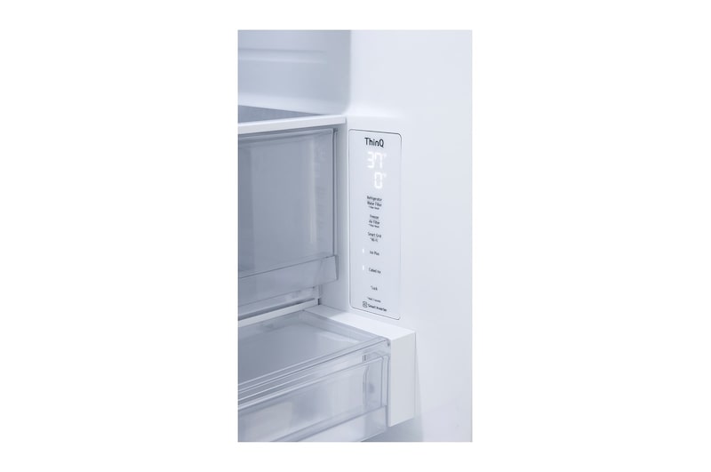 LG Réfrigérateur intelligent InstaView<sup>MC</sup> Counter-Depth MAX<sup>MC</sup> d'une capacité de 27 pi³ doté d'une porte à deux battants, LRFGC2706S