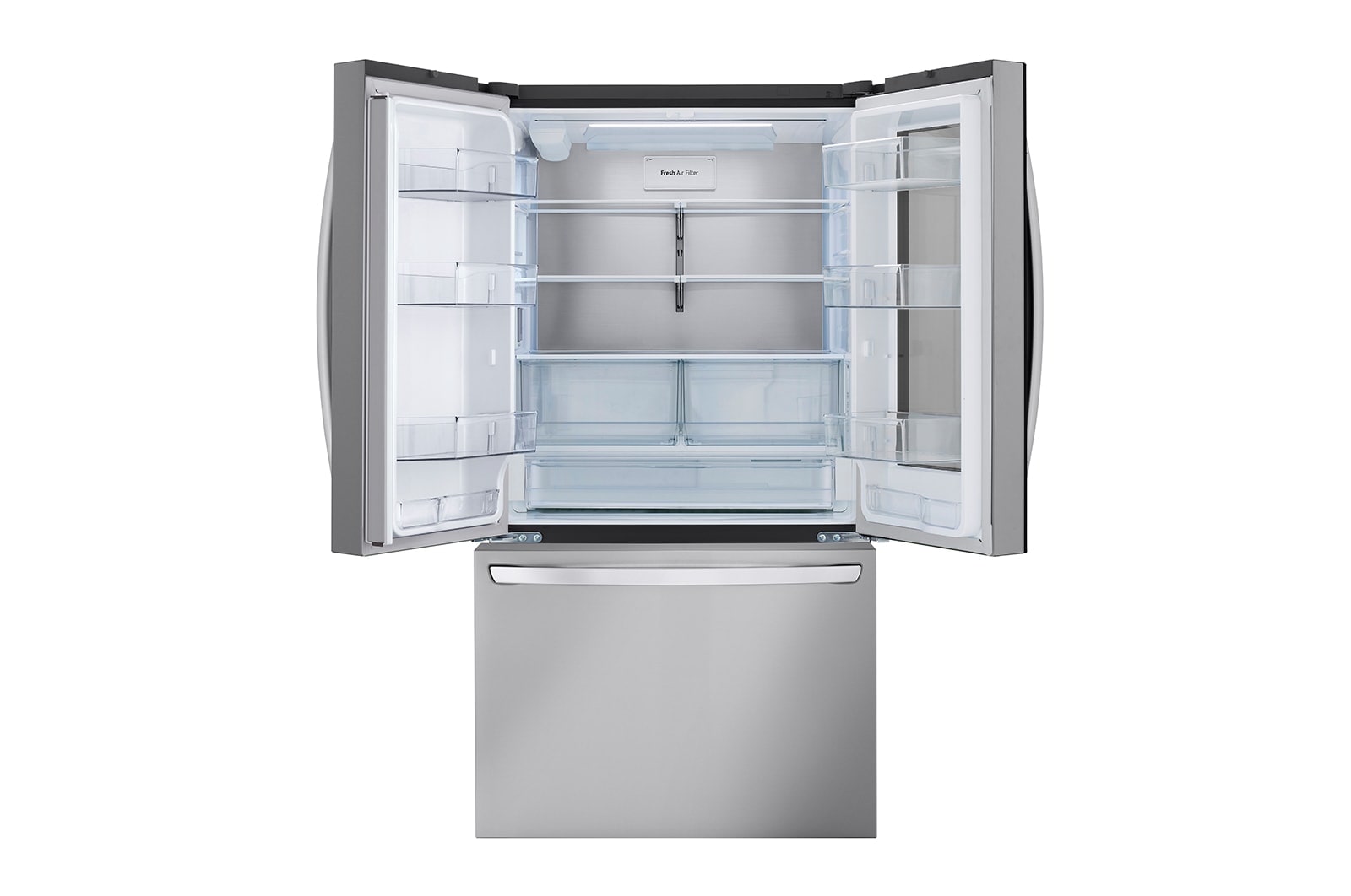 LG Réfrigérateur intelligent InstaView<sup>MC</sup> Counter-Depth MAX<sup>MC</sup> d'une capacité de 27 pi³ doté d'une porte à deux battants, LRFGC2706S