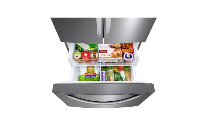 LG Réfrigérateur de 33 po avec porte à deux battants et Multi-Air-Flow<sup>MC</sup>, LRFNS2503V