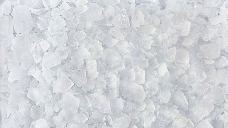 Glace concassée