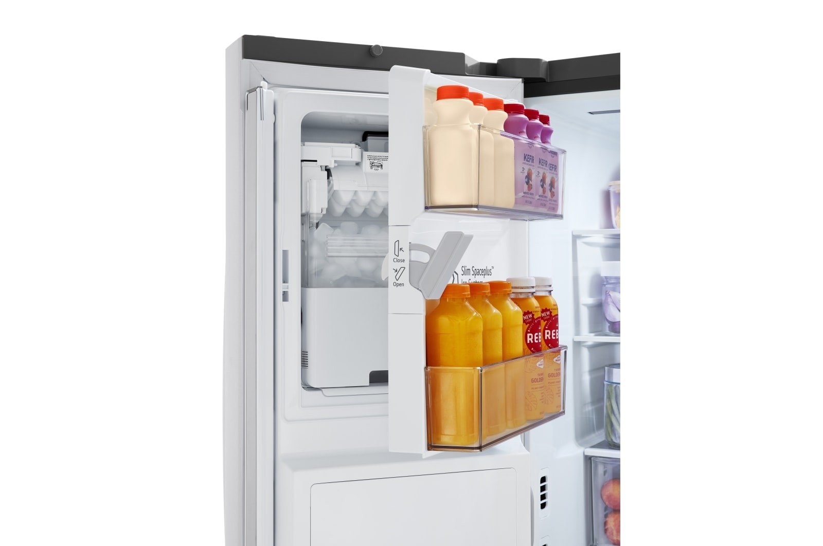 LG Réfrigérateur intelligent InstaView<sup>MC</sup> Counter-Depth MAX<sup>MC</sup> d'une capacité de 27 pi³ doté d'une porte à deux battants, LRFOC2606S