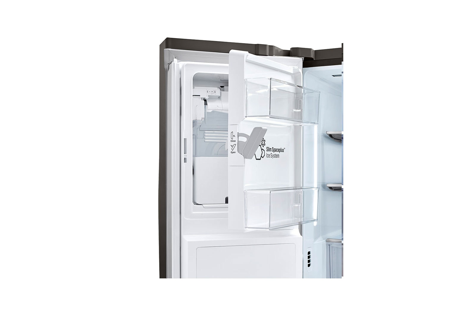 LG Réfrigérateur de 36 po avec Porte dans la porte<sup>MD</sup>, technologie InstaView<sup>MD</sup> et machine à glaçons Craft Ice, LRFVC2406D