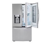 LG Réfrigérateur de 36 po avec Porte dans la porte<sup>MD</sup>, technologie InstaView<sup>MD</sup> et machine à glaçons Craft Ice, LRFVC2406S