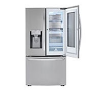 LG Réfrigérateur de 36 po avec Porte dans la porte<sup>MD</sup>, technologie InstaView<sup>MD</sup> et machine à glaçons Craft Ice, LRFVC2406S