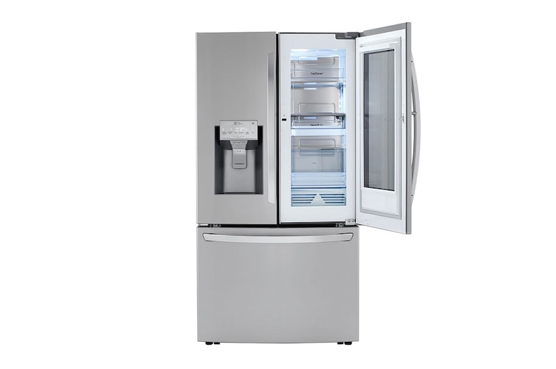 LG Réfrigérateur de 36 po avec Porte dans la porte<sup>MD</sup>, technologie InstaView<sup>MD</sup> et machine à glaçons Craft Ice, LRFVC2406S