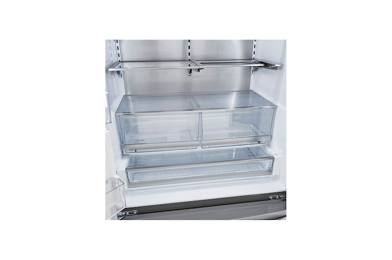 LG Réfrigérateur de 36 po avec Porte dans la porte<sup>MD</sup>, technologie InstaView<sup>MD</sup> et machine à glaçons Craft Ice, LRFVC2406S