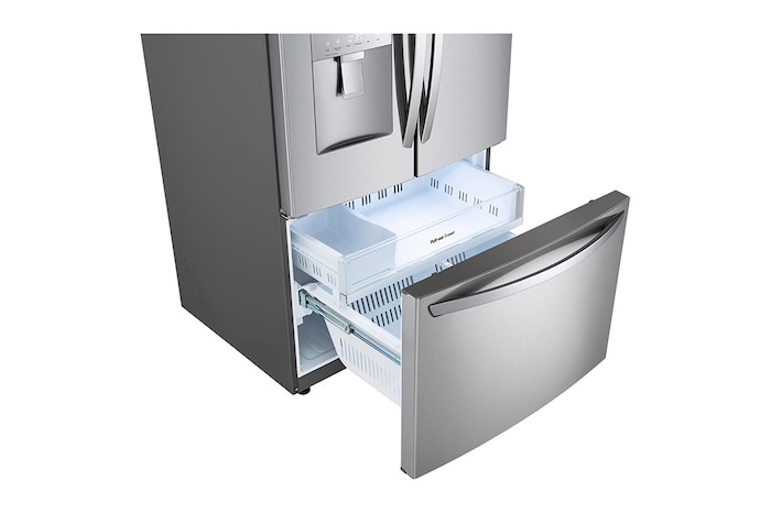 Left Angled Drawer Open View