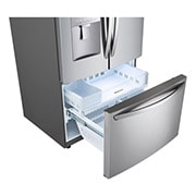 Left Angled Drawer Open View