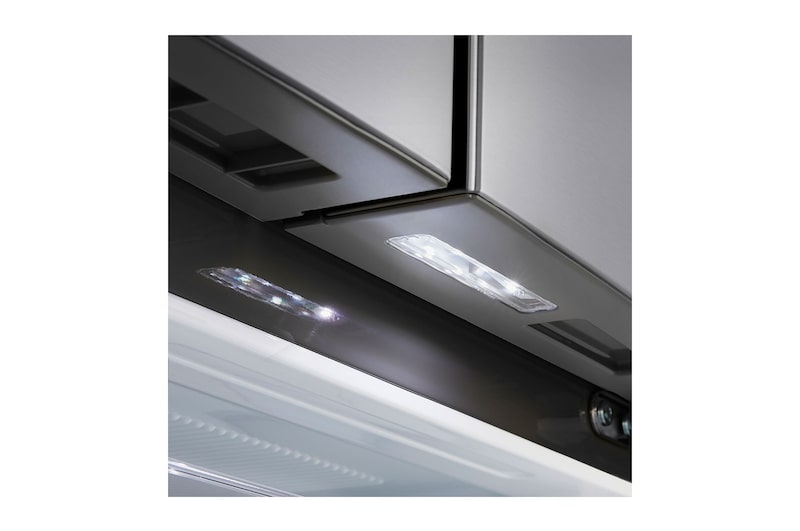 LG Réfrigérateur de 36 po avec porte à deux battants avec distributeur d’eau, 29 pi³, LRFWS2906V