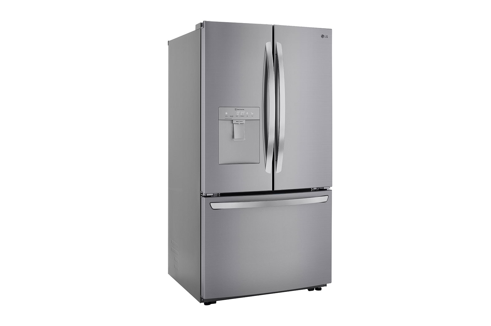 LG Réfrigérateur de 36 po avec porte à deux battants avec distributeur d’eau, 29 pi³, LRFWS2906V