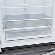 LG Réfrigérateur de 36 po avec porte à deux battants avec distributeur d’eau, 29 pi³, LRFWS2906V