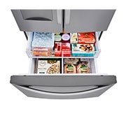 LG Réfrigérateur de 36 po avec porte à deux battants avec distributeur d’eau, 29 pi³, LRFWS2906V