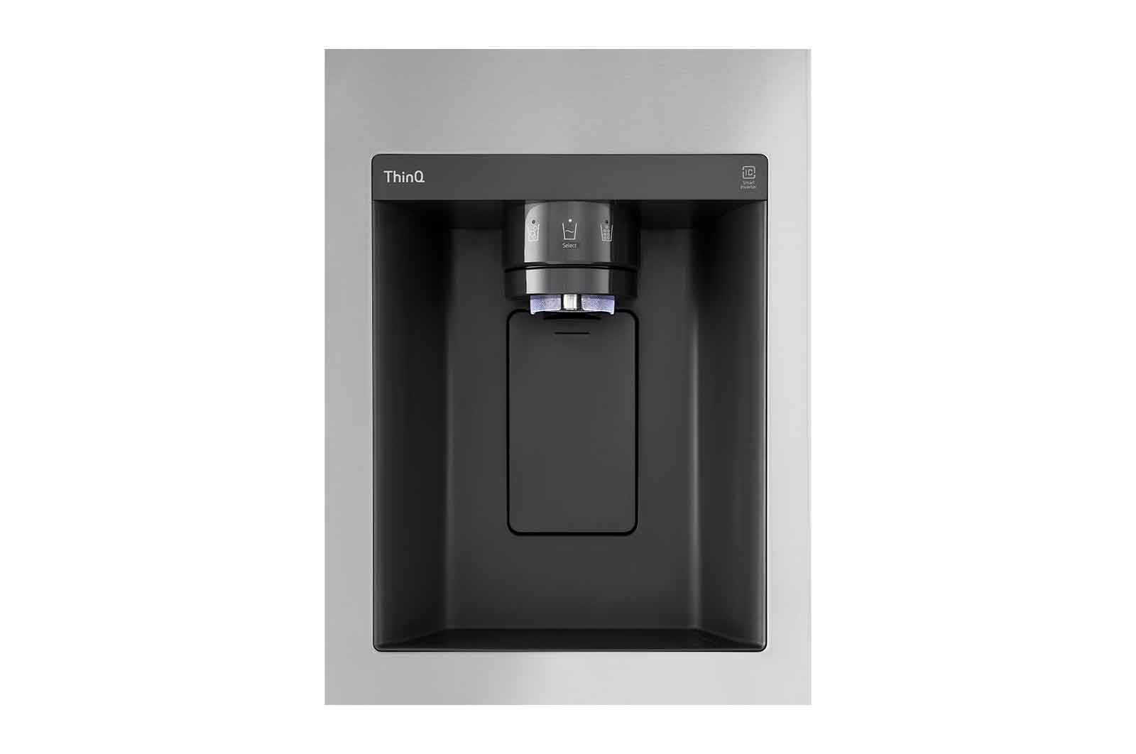 LG Réfrigérateur intelligent de 26 pi³ à profondeur de comptoir MAX avec machine à glaçons double, LRFXC2606S