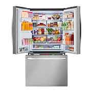 LG Réfrigérateur intelligent de 26 pi³ à profondeur de comptoir MAX avec machine à glaçons double, LRFXC2606S