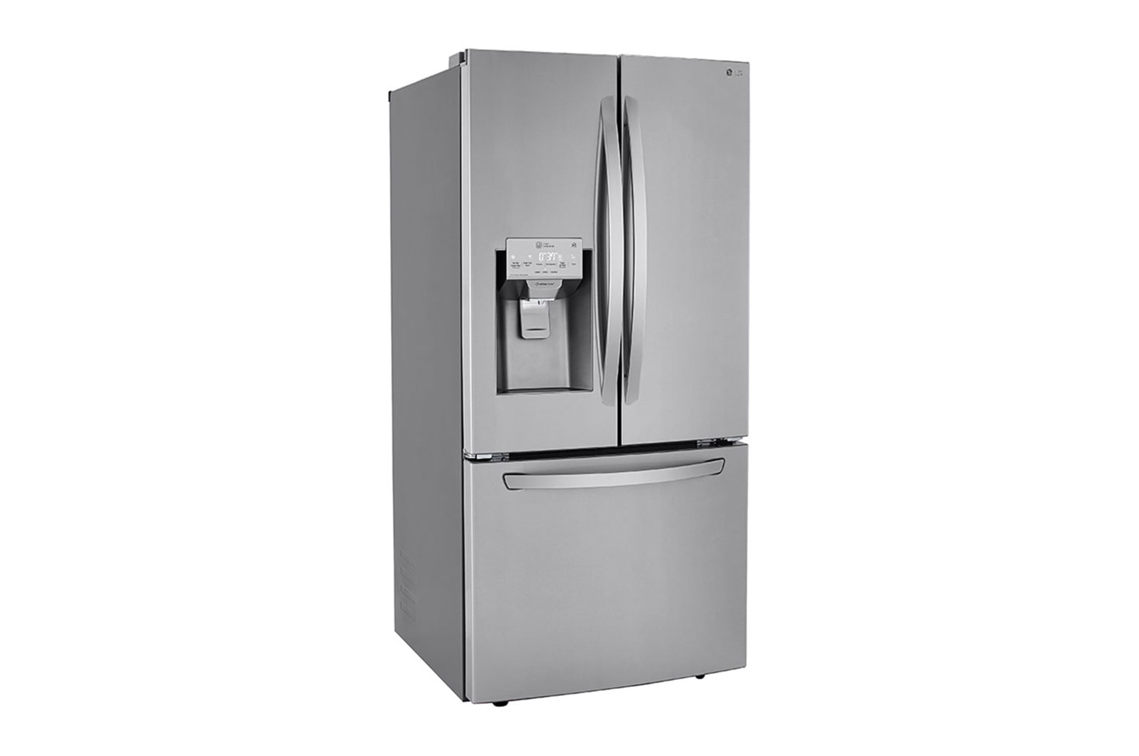 LG Réfrigérateur de 33 po avec porte à deux battants, avec Smart Cooling<sup>MC</sup> Plus et ThinQ<sup>MD</sup>, LRFXS2503S