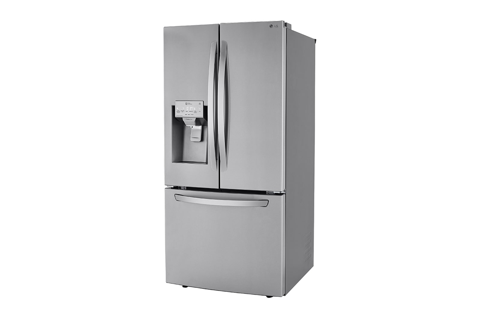LG Réfrigérateur de 33 po avec porte à deux battants, avec Smart Cooling<sup>MC</sup> Plus et ThinQ<sup>MD</sup>, LRFXS2503S