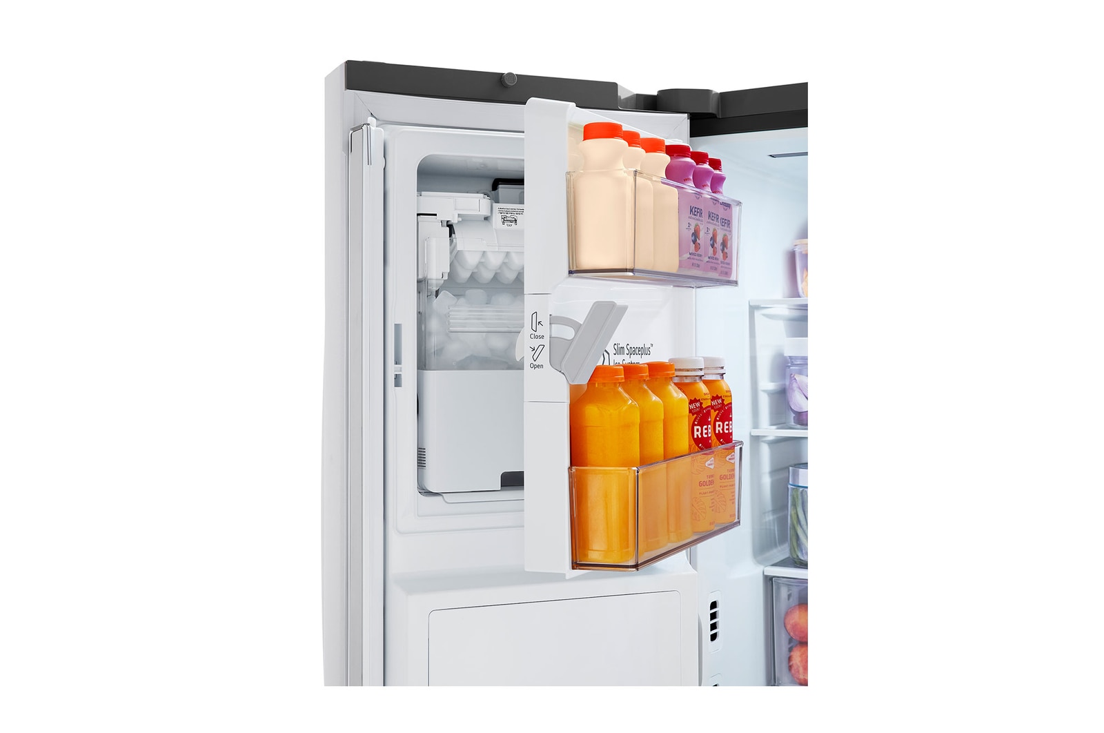 Système de glace Slim SpacePlus_Ouvert rempli