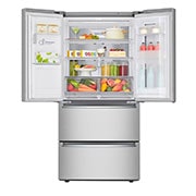 LG Réfrigérateur 4 portes à profondeur de comptoir de 33 po et de 18,3 pi³, LRMVC1803S