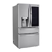 LG Réfrigérateur intelligent avec Wi-Fi InstaView<sup>MD</sup> de profondeur de comptoir et d’une capacité de 23 pi3 doté de la Porte dans la porte<sup>MD</sup>et d’une machine à glaçons Craft Ice<sup>MC</sup>, LRMVC2306S