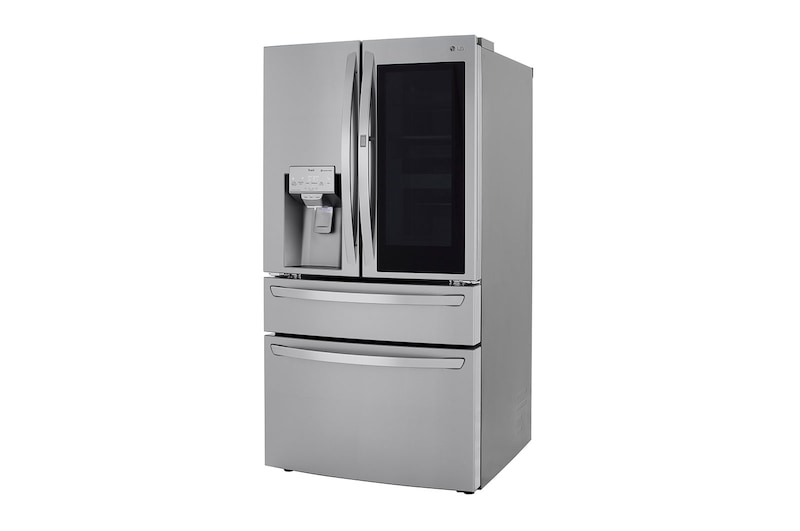 LG Réfrigérateur intelligent avec Wi-Fi InstaView<sup>MD</sup> de profondeur de comptoir et d’une capacité de 23 pi3 doté de la Porte dans la porte<sup>MD</sup>et d’une machine à glaçons Craft Ice<sup>MC</sup>, LRMVC2306S