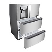 LG Réfrigérateur 4 portes à profondeur de comptoir de 33 po et de 18,3 pi³, LRMXC1813S