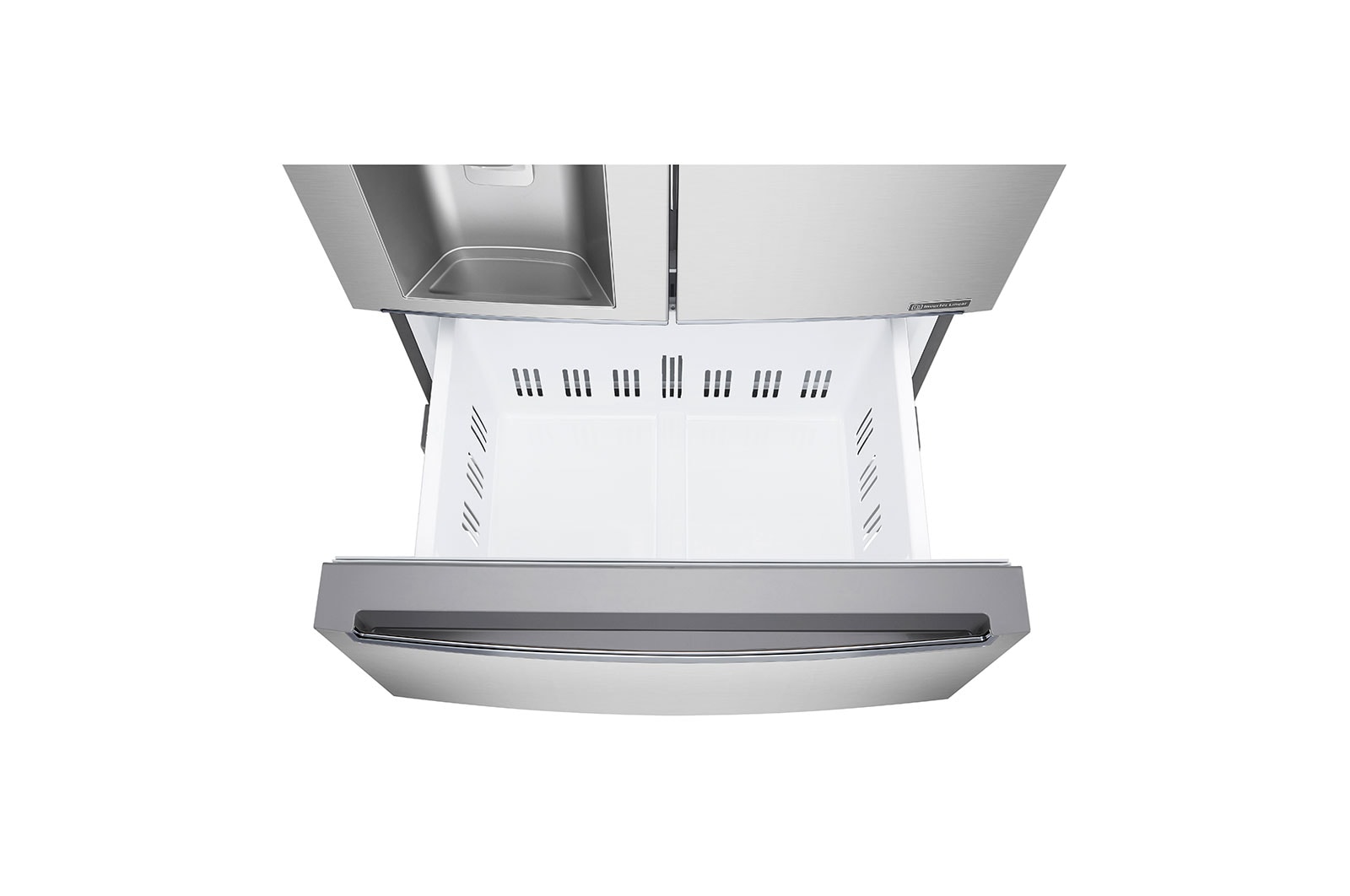 LG Réfrigérateur 4 portes à profondeur de comptoir de 33 po et de 18,3 pi³, LRMXC1813S