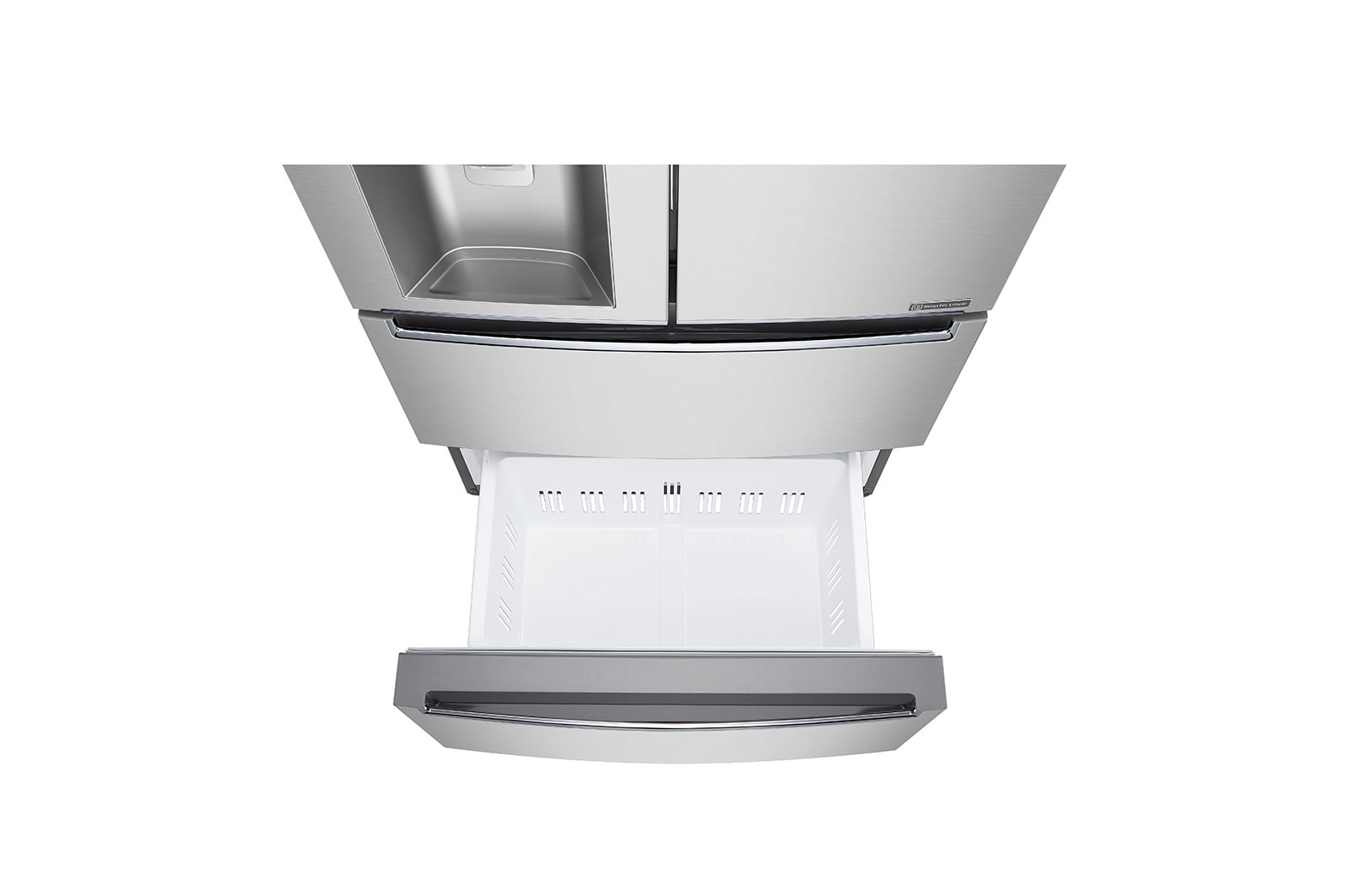 LG Réfrigérateur 4 portes à profondeur de comptoir de 33 po et de 18,3 pi³, LRMXC1813S