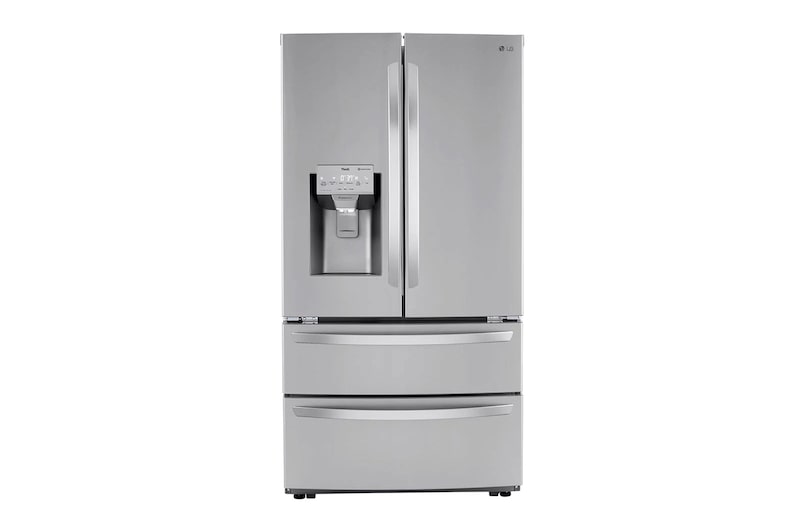 LG Réfrigérateur intelligent de 22 pi3 à profondeur de comptoir avec congélateur double et technologie Craft Ice<sup>MC</sup>, LRMXC2206S