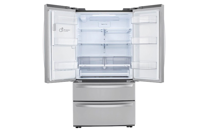 LG Réfrigérateur intelligent de 22 pi3 à profondeur de comptoir avec congélateur double et technologie Craft Ice<sup>MC</sup>, LRMXC2206S