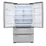 LG Réfrigérateur intelligent de 22 pi3 à profondeur de comptoir avec congélateur double et technologie Craft Ice<sup>MC</sup>, LRMXC2206S