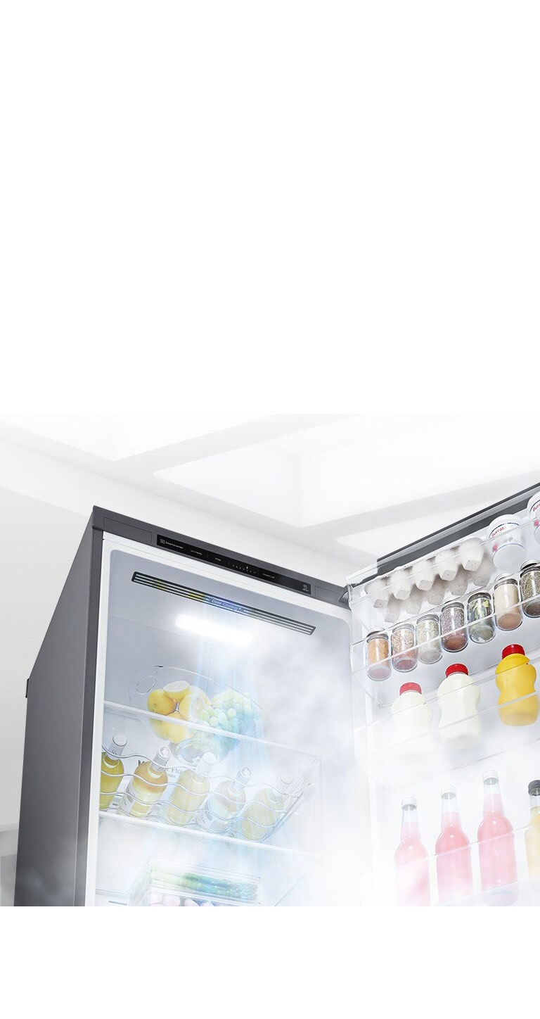 La fraîcheur, c’est bien meilleur grâce à la fonctionnalité Door Cooling