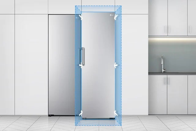 Armoire ajustée et lignes épurées