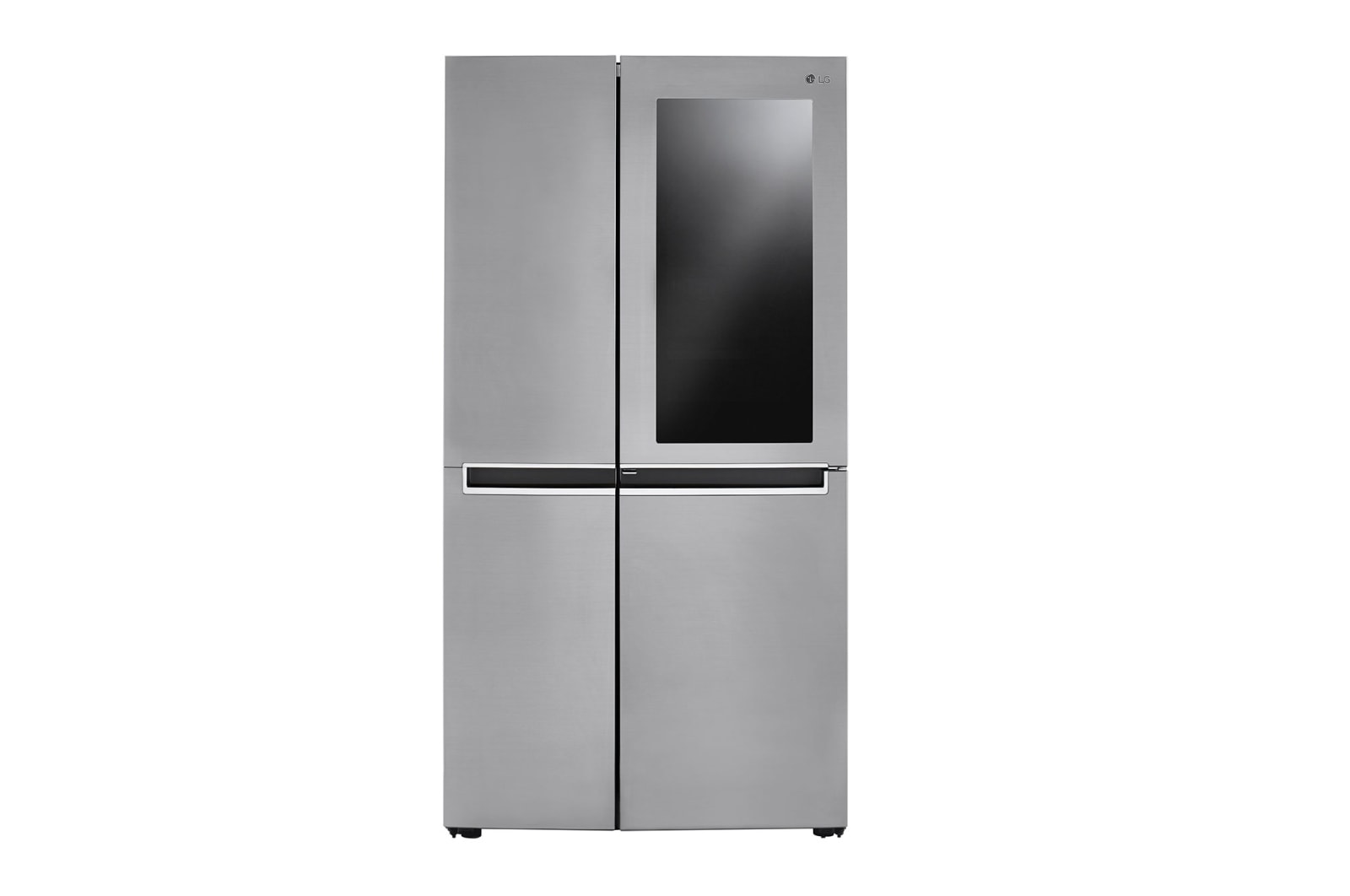 LG Réfrigérateur de 27 pi³ côte à côte avec porte dans la porte<sup>MD</sup> et technologie InstaView<sup>MC</sup>, LRSES2706V