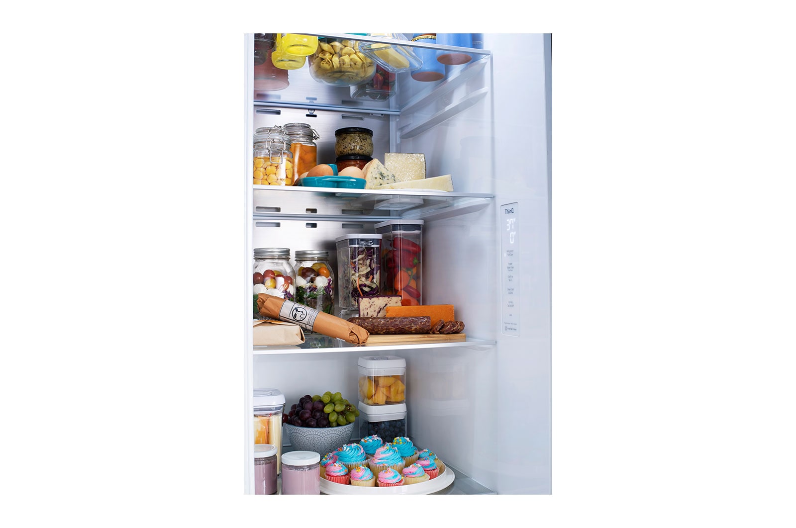 LG Réfrigérateur de 27 pi³ côte-à-côte avec technologie InstaView<sup>MC</sup>, LRSOS2706S