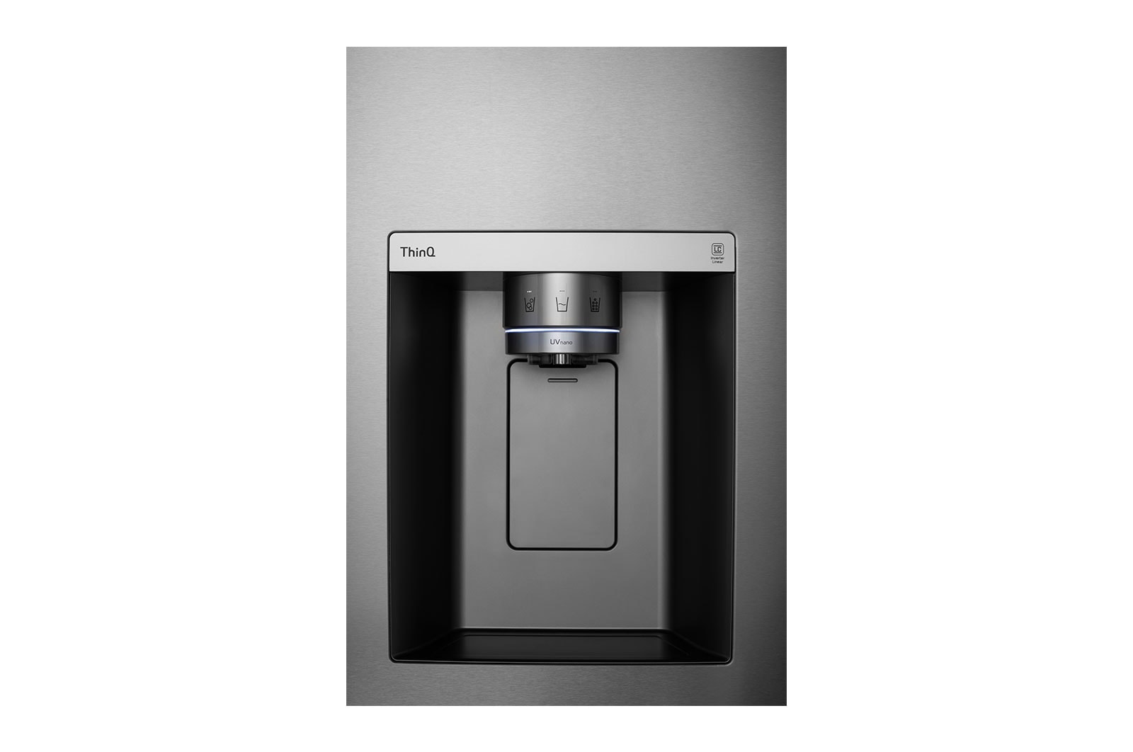 LG Réfrigérateur de 27 pi³ côte-à-côte avec technologie InstaView<sup>MC</sup>, LRSOS2706S