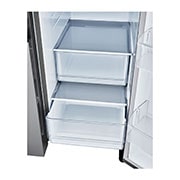LG Réfrigérateur de 27 pi³ côte à côte avec Distributeur Smooth Touch, LRSXS2706V