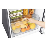 LG Réfrigérateur de 22 po à profondeur de comptoir avec congélateur en haut et système Multi-Air Flow<sup>MC</sup>, LRTNC0915V