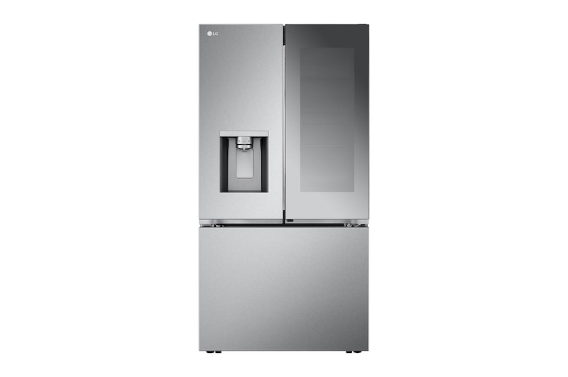 LG Vue avant de Réfrigérateur avec porte à deux battants Smart Mirror InstaViewMCde 31 pi³, LRYKS3106S, LRYKS3106S