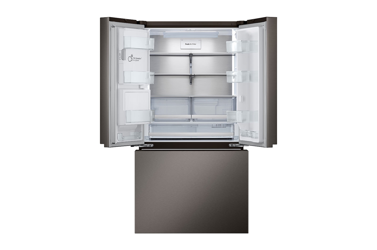 LG Réfrigérateur avec porte à deux battants Counter-Depth MAX<sup>MC</sup> de 26 pi³ avec quatre types de glace, LRYXC2606D