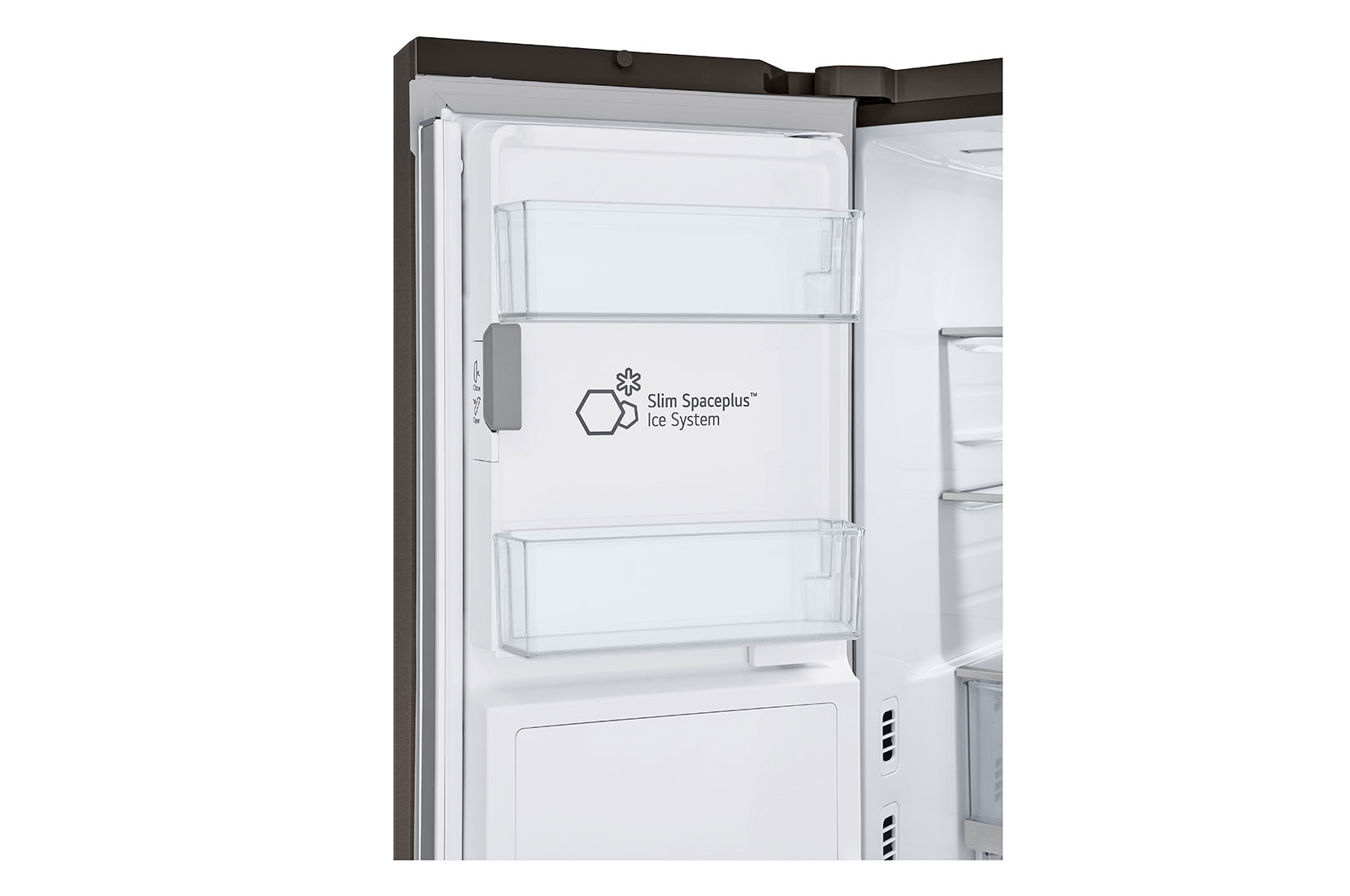 LG Réfrigérateur avec porte à deux battants Counter-Depth MAX<sup>MC</sup> de 26 pi³ avec quatre types de glace, LRYXC2606D