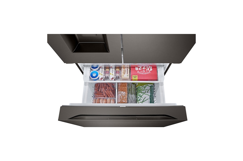 LG Réfrigérateur avec porte à deux battants Counter-Depth MAX<sup>MC</sup> de 26 pi³ avec quatre types de glace, LRYXC2606D