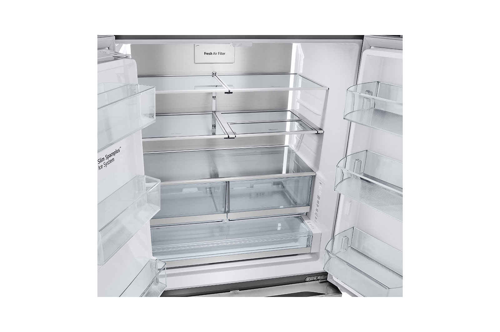 LG Réfrigérateur avec porte à deux battants Counter-Depth MAX<sup>MC</sup> de 26 pi³ avec quatre types de glace, LRYXC2606S