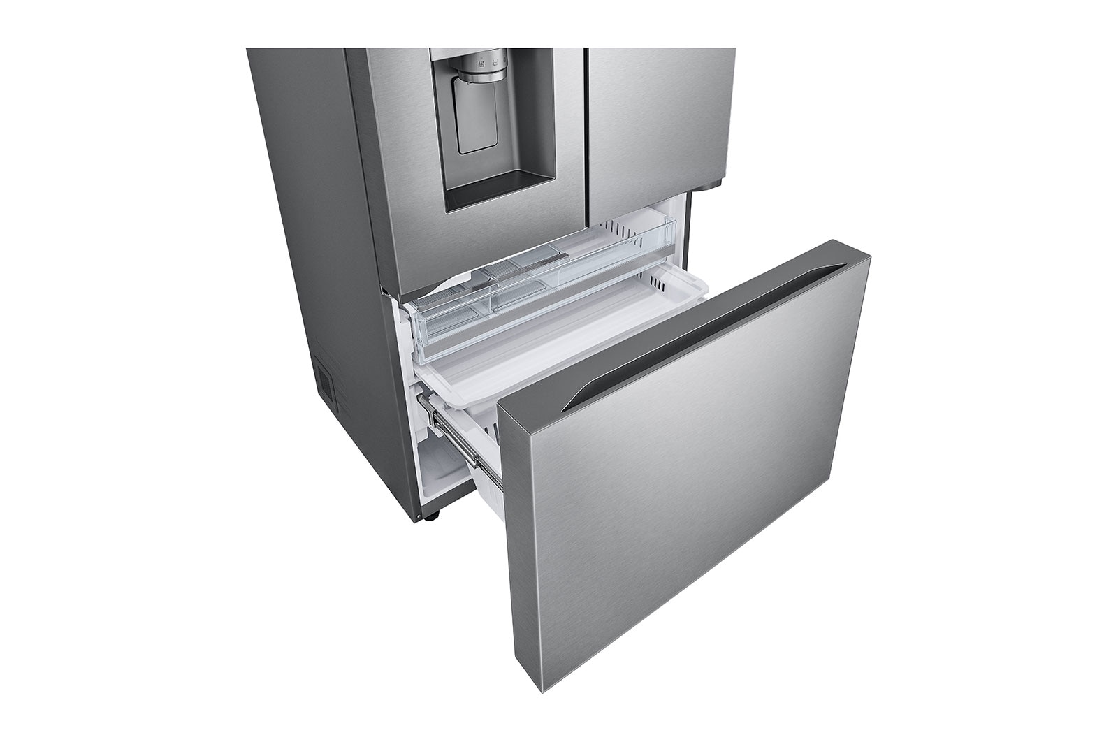 LG Réfrigérateur avec porte à deux battants Counter-Depth MAX<sup>MC</sup> de 26 pi³ avec quatre types de glace, LRYXC2606S